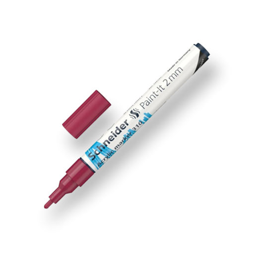 Picture of ACRYLIC MARKER 310 2MM BURGUNDY